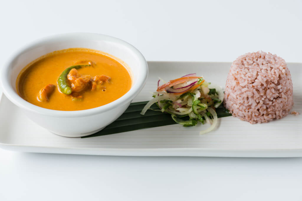 Enjoy the Authentic Goan flavors: Goan Prawn Curry with Red Rice  